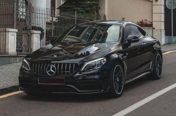 345 Прокат без водителя Mercedes-Benz C 63 AMG Сoupe черный Киев