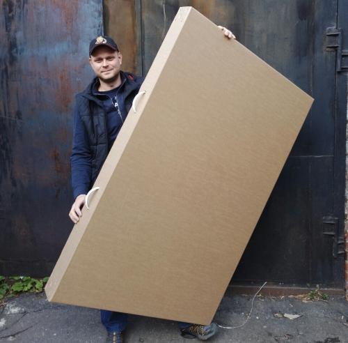 #Большие картонные коробки для картины на заказ. Украина.