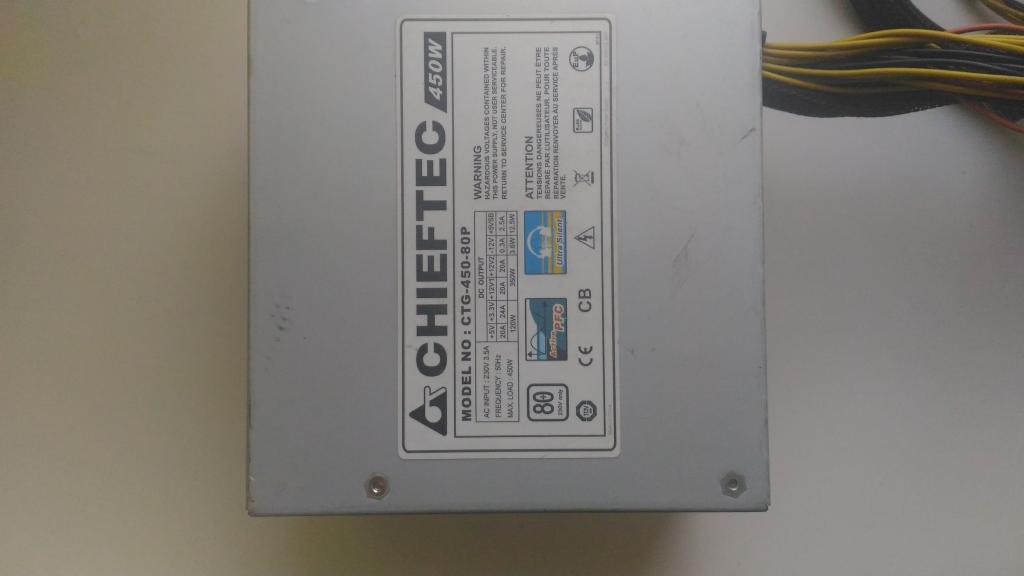 Chieftec GPA-450S8 Блок питания 450W