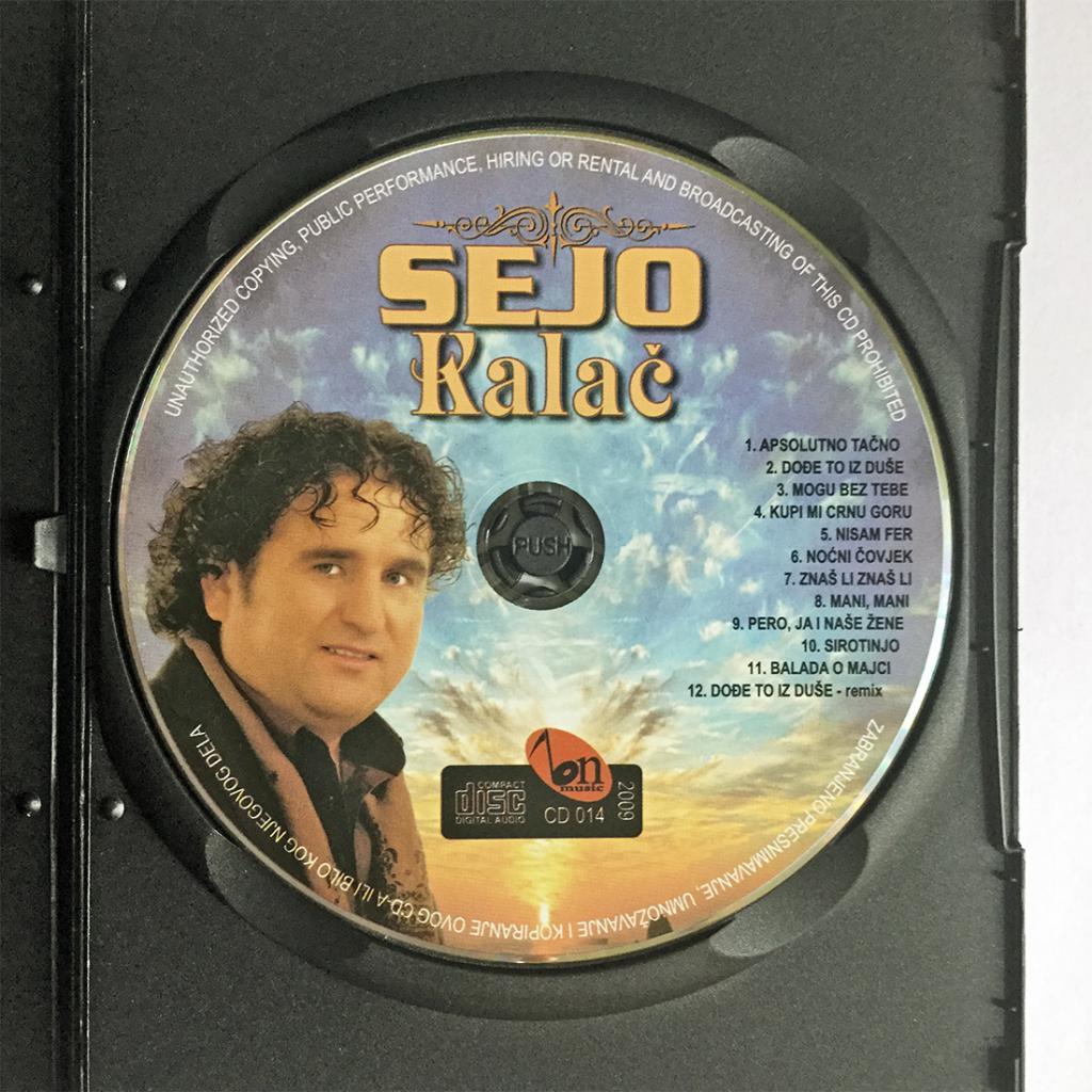 Альбом (CD) Sejo Kalac: Dodje To Iz Duse