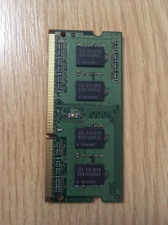 Оперативная память Samsung DDR3 PC3-8500 1 Гб (M471B2873EH1-CF8)