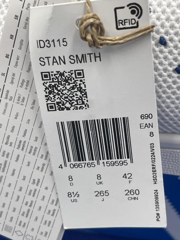 Кроссовки Adidas Stan Smith ID3115 (US8.5)