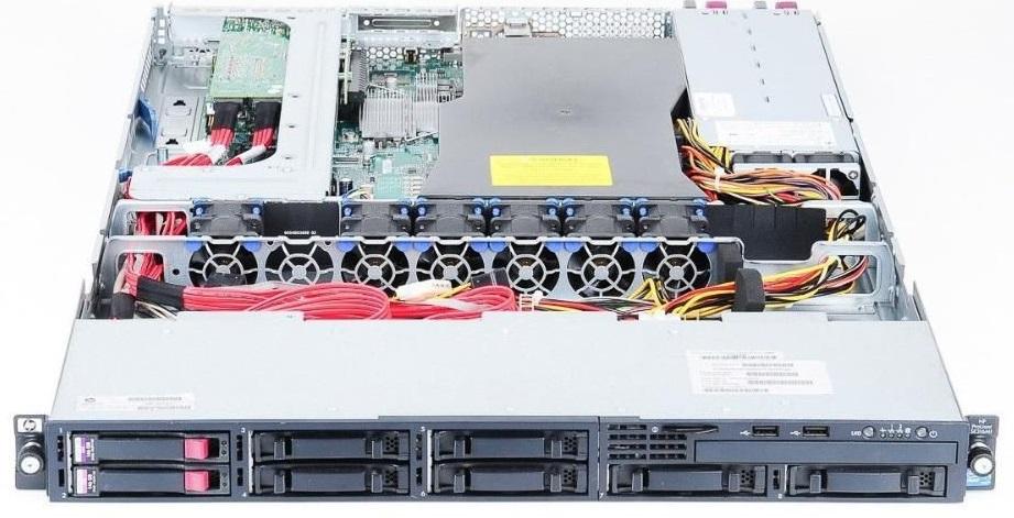 Сервер HP Proliant DL160 G6 2хЦП E5620 24GB DDR3 10600R 8x2.5" RAID