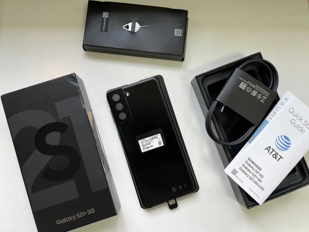 Смартфон SSamsung Galaxy S21 Plus 8/128GB Duos Phantom Black (SM-G996BZKDSEK) Оригинальный