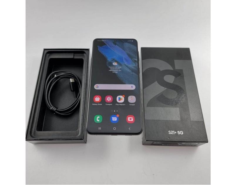 Смартфон SSamsung Galaxy S21 Plus 8/128GB Duos Phantom Black (SM-G996BZKDSEK) Оригинальный