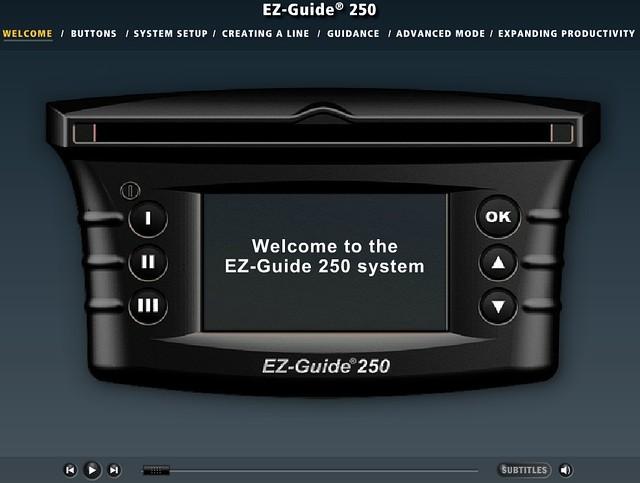Систему параллельного вождения Тrimble EZ-Guide 250