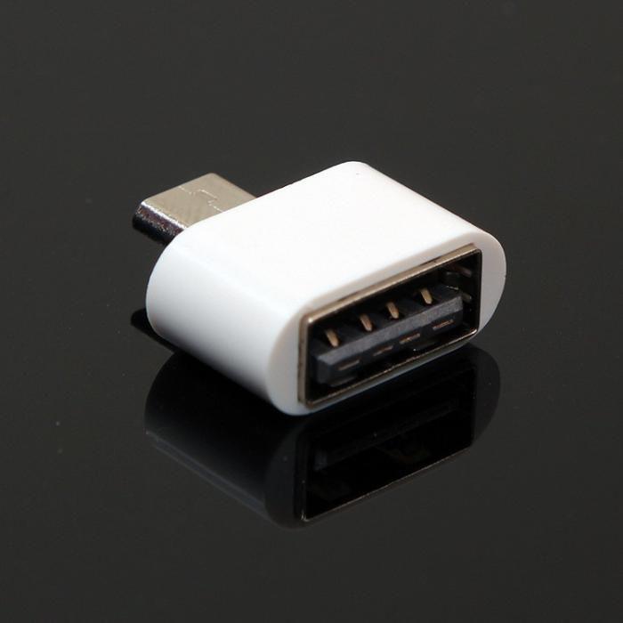 OTG переходник USB на микро USB.
