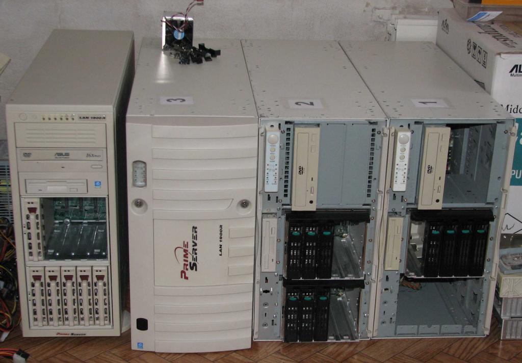 Server Supermicro Dual 64-bit Xeon SCSI SATA ATA EIDE DVD сервер