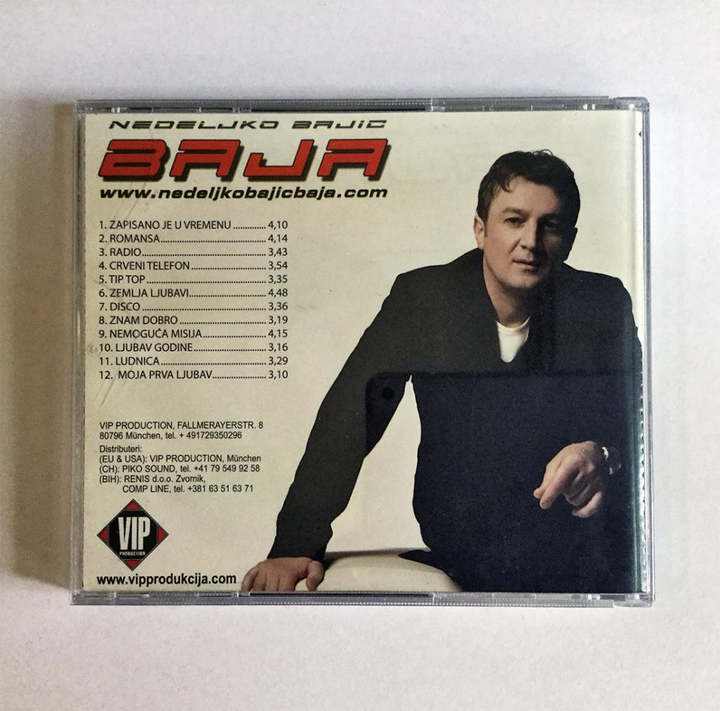 Альбом (CD) - Nedeljko Bajic Baja: Zapisano U Vremenu