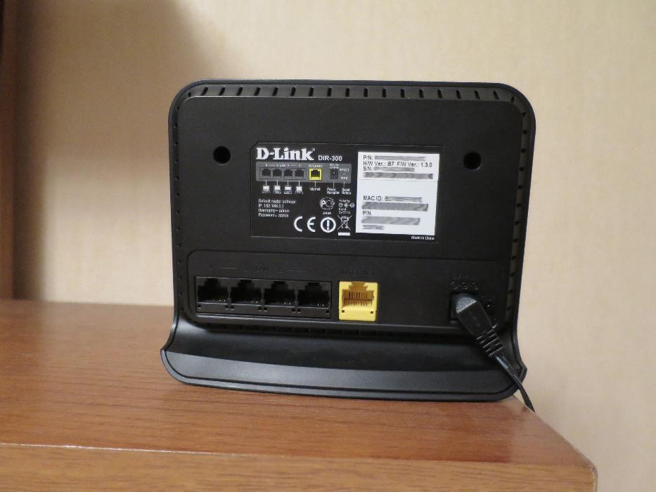 Wi-Fi роутер D-Link DIR-300NRU/B7
