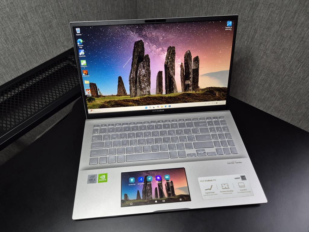 Стильний ноутбук Asus VivoBook S15 S532F Core i5-10210U/15.6" FHD IPS/MX250/12Gb/256Gb SSD