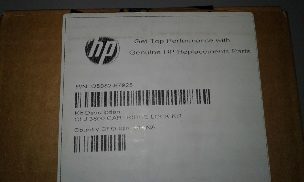 Комплект защелок HP Cartridge lock kit  CLJ 3000/3600/3800/2700/CP3505, Q5982-67925