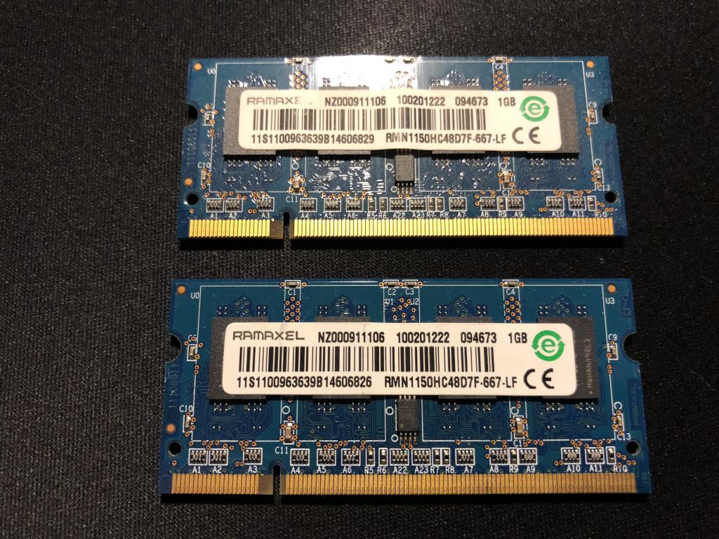 DDR2 SODIMM 1Gb RAMAXEL RMN1150HC48D7F-667-LF